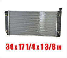 Radiator For 94-99 Suburban 5.7L 34 Inch Wide Core W/ Engine Oil Cooler