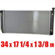 Radiator For 94-99 Suburban 5.7L 34 Inch Wide Core W/ Engine Oil Cooler