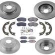 Front & Rear Brake Rotors & Ceramic Pads 2007-2010 for Nissan Altima 8Pc