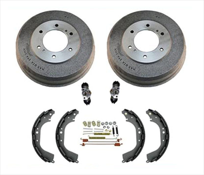 Rear Brake Drum Brake Shoes & Springs Wheel Cylinder For Pathfinder 1996-2001