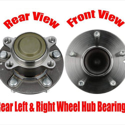 Rear L & R Wheel Hub Bearings for Honda Civic 1.5 Turbo 16-19 42200TBA001