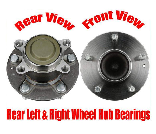 Rear L & R Wheel Hub Bearings for Honda Civic 1.5 Turbo 16-19 42200TBA001