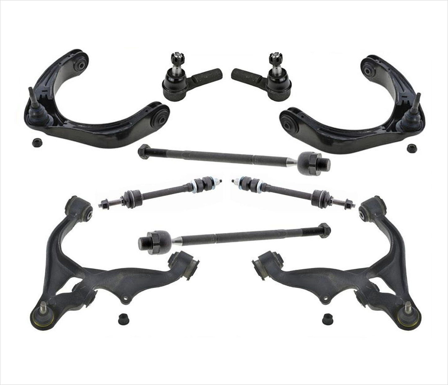 Steering Chassis Kit 10pc for Dodge Ram 1500 5 Stud 4 Wheel Drive 06-08