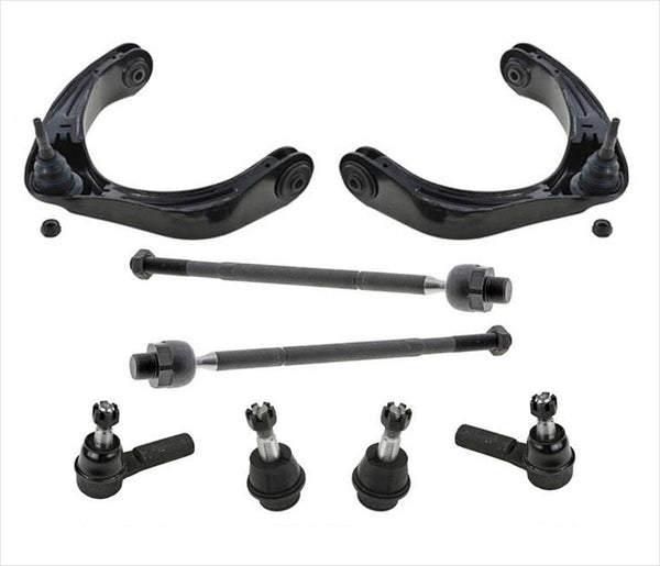 Upper Control Arm Ball Joints Tie Rods for Dodge Ram 1500 Pick Up 5 Stud 06-08