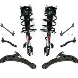 For 2007-2008 Lexus ES350 Front Complete Struts Control Arms Tie Rods & Links