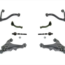 Upper and Lower Control Arms with Tie Rods for Kia Sorento 2003-2004 8pc Kit