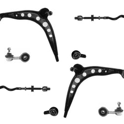 Control Arm Suspension Kit for 91-97 BMW 318i E36 w/ Tie Rods & Stabilizer Links