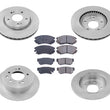 Front Rear Rotors & Ceramic Pads 6Pc for Hyundai Elantra 4 Door Sedan 2.0 07-10