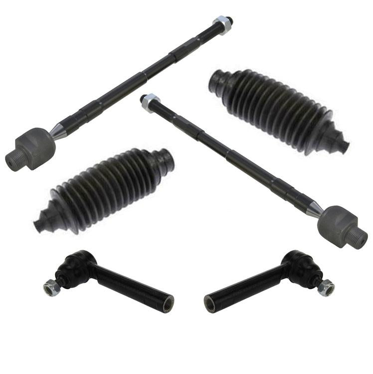 Varillas de amarre interiores y exteriores con botas, kit de 6 piezas 06-14 para Subaru B9 Tribeca