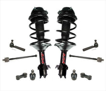 For 02-03 Impreza TS Wagon 2.5L Front Coil Spring Strut Ball Joints Tie Rods 10P
