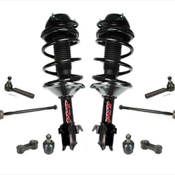 Para 02-03 Impreza TS Wagon 2.5L Muelle delantero Strut Ball Joints Tie Rods 10P