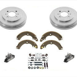 Fits For 03-04 Mitsubishi Lancer ES SE Brake Drums & Shoes 14 INCH WHEEL ONLY!!!