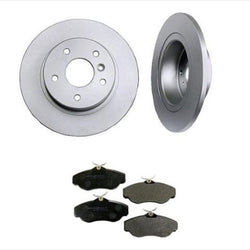 Fits For Land Rover 95 02 Range Rover Front Brake Rotors & Ceramic Pads 3pc Kit