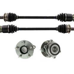 100% nuevo rodamientos de buje trasero ejes CV Kit de 4 piezas para Subaru Forester 09-13
