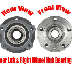 Rear Left Right Wheel Hub Bearings for All Wheel Drive Volvo XC90 16-19
