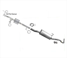 Para Toyota Tundra 2003, doble cabina, solo sistema de tubo de escape silenciador de 4,7 L