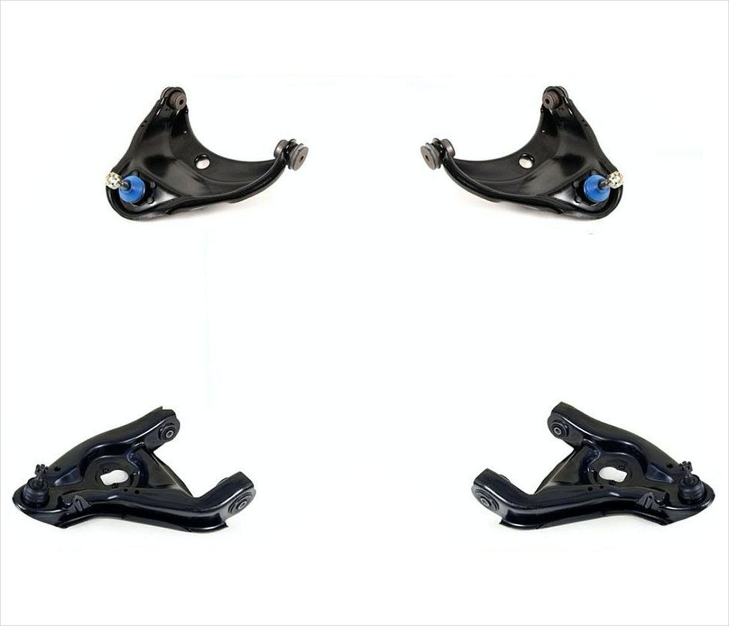 Para tracción trasera 88-99 C1500 GM Pick Up brazos de control delantero superior inferior 4 piezas