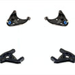 For Rear Wheel Drive 88-99 C1500 GM Pick Up Front Upper Lower Control Arms 4Pc