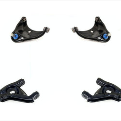 For Rear Wheel Drive 88-99 C1500 GM Pick Up Front Upper Lower Control Arms 4Pc