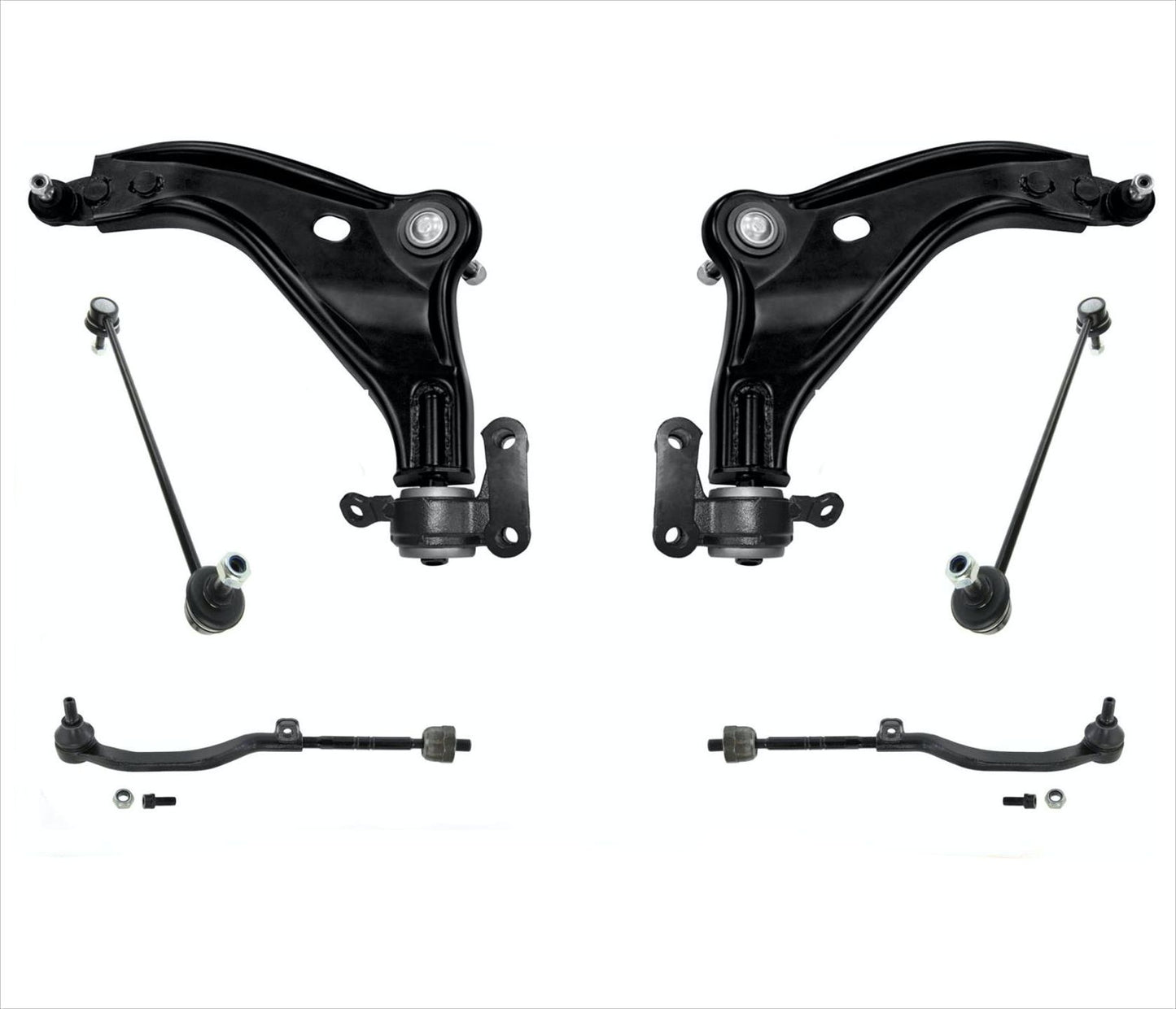Front Control Arms Tie Rods Assembly Links For Mini Cooper 2007-2015 1.6L Engine
