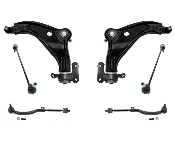 Front Control Arms Tie Rods Assembly Links For Mini Cooper 2009-2015 1.6L Engine