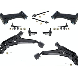Para 1991-96 Infiniti G20 brazos de control inferiores y superiores, rótulas, varillas de amarre y eslabones