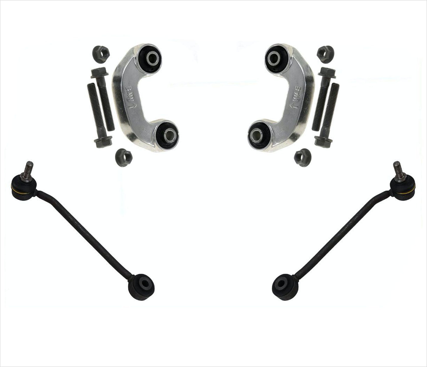 Front & Rear Left and Right Sway Bar Links for A4 Quattro 96-04 & S4 00-02