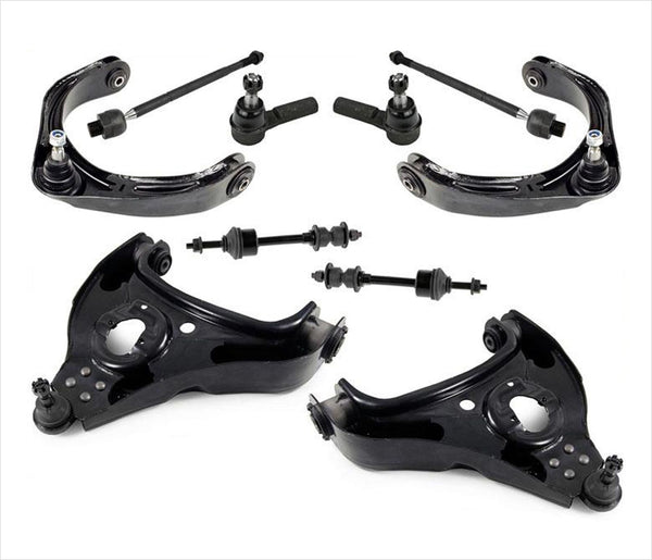 Front Steering Chassis 10pc Kit for Dodge Ram 1500 5 Stud Rear Wheel Drive 06-08