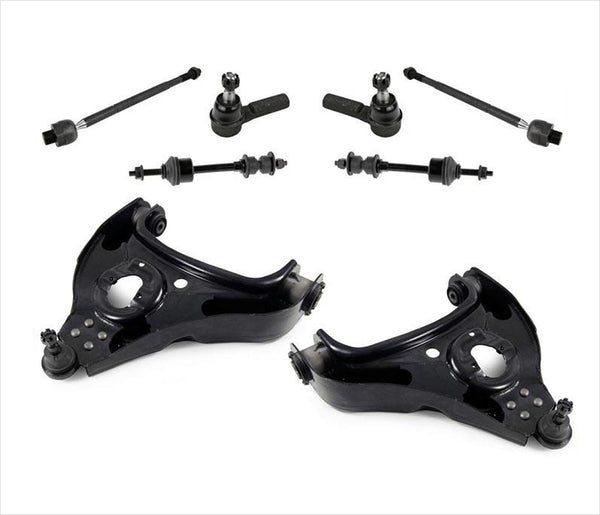 Chasis de dirección delantera, kit de 8 piezas, tracción trasera de 5 pernos para Dodge Ram 1500 06-08