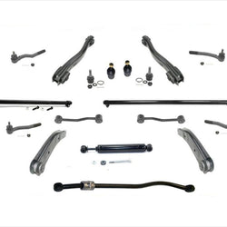 Control Arms Tie Rods Links Sleeves & Ball Joints For 99-04 Jeep Grand Cherokee