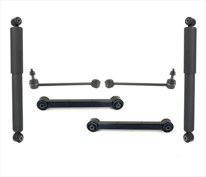 Se adapta a Jeep Liberty 2008-2012, parte trasera de SUV, bujes de brazos de control inferiores, Kit de 6 piezas