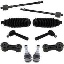 Front Lower Ball Joints Tie Rods & Boots for Subaru Impreza TS Wagon 2.5L 02-03