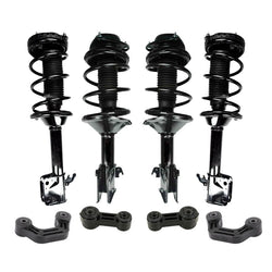 Front & Rear Struts & Sway Bar Links for Subaru Impreza TS Wagon 2.5L 2002-2003