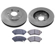 Front Brake Rotors & Ceramic Pads for 01-05 Pontiac Montana Front Wheel Drive