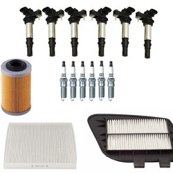 Direct Ignition Coils with Plugs + Filters for 04-09 Cadillac CTS 3.6L 15PC Kit