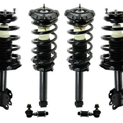 Nuevos enlaces de barra estabilizadora delantera y trasera y resorte helicoidal para Nissan Sentra 2002-2006