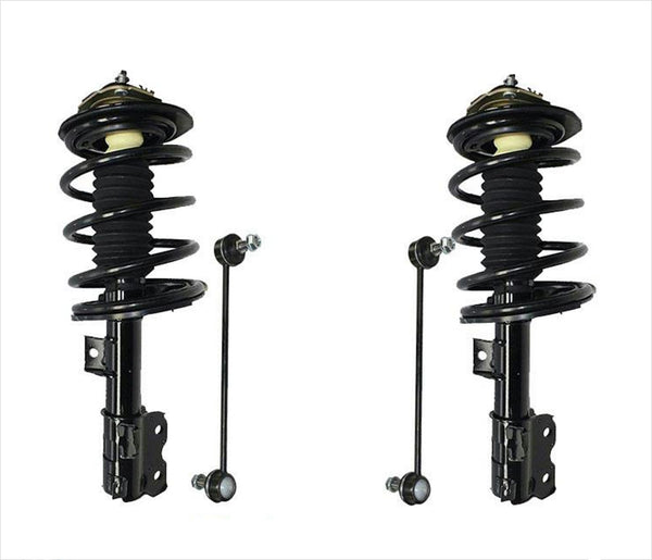 Front Coil Spring Struts & Sway Bar Links Fits 2004-2011 Chevrolet Aveo