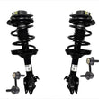 Front Coil Spring Strut Assembly + Stabilizer Links for 05-09 Subaru Outback