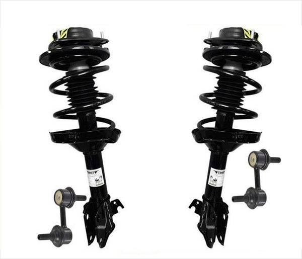 Front Coil Spring Strut Assembly + Stabilizer Links for 05-09 Subaru Outback