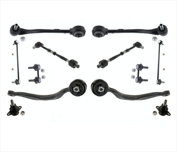 Lower Control Arm Ball Joint Tie Rod & Sway Bar Links For 2000-2006 BMW X5