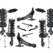 Front & Rear Struts w/ Control Arms Tie Rods + Links 18PCs for Toyota Camry 3.5L