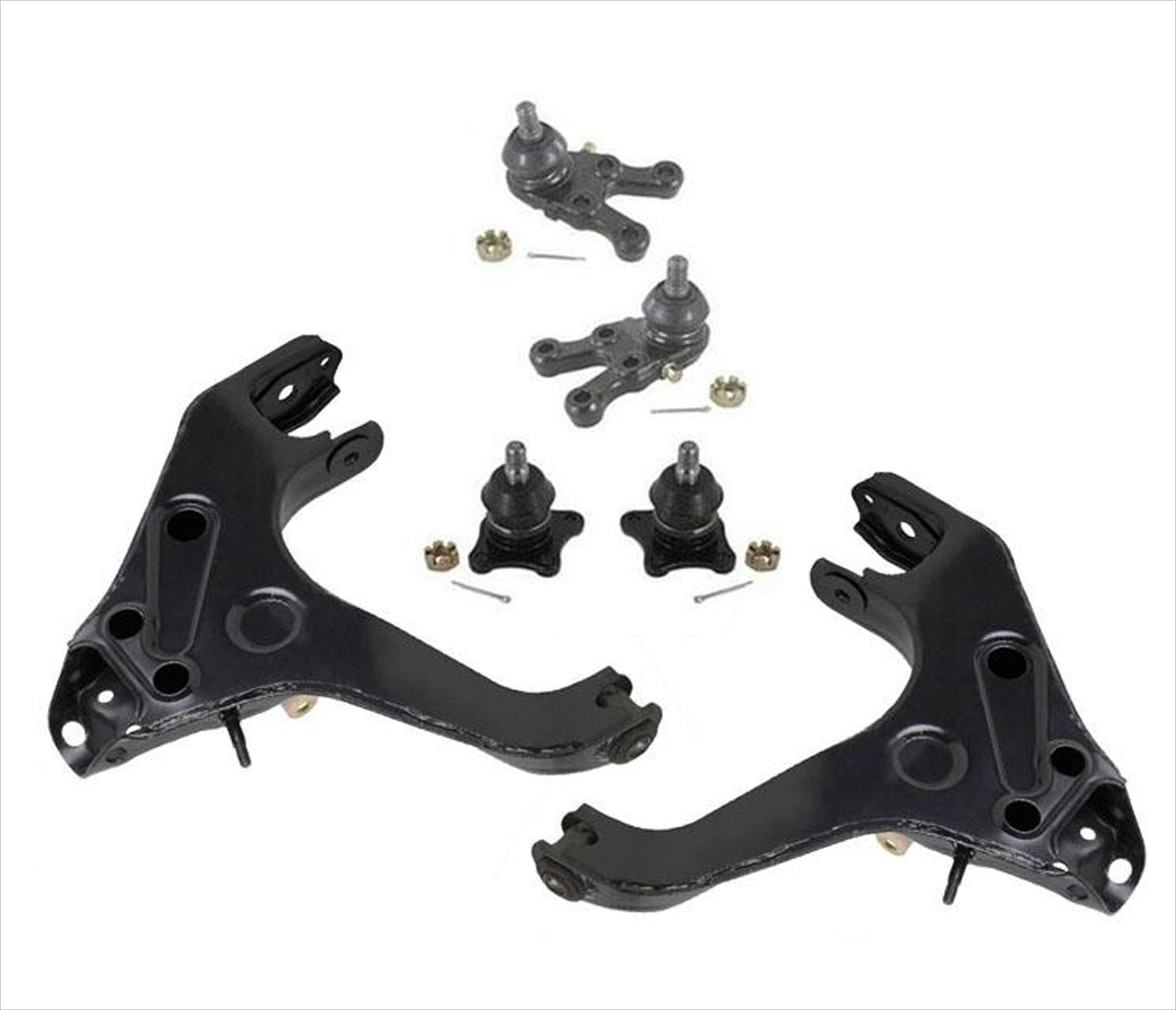 Bujes de brazos de control inferiores de rótulas para Montero 92-00, 6 piezas (sin deporte)