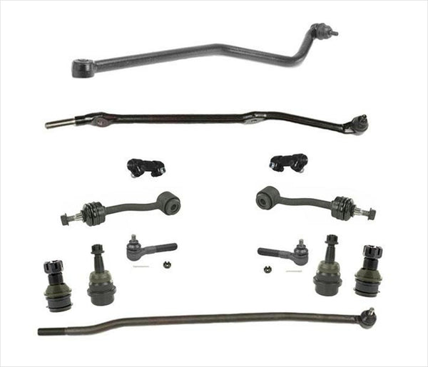 For 93-98 Grand Cherokee V8 Drag Link Tie Rod Rods Track Bar Steering Trac B 13p