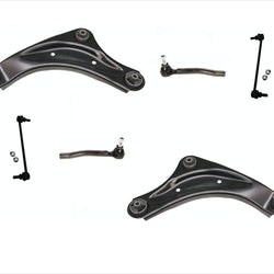 Front Left & Right Lower Control Arms Tie Rods & Links For Nissan JUKE 2011-2017
