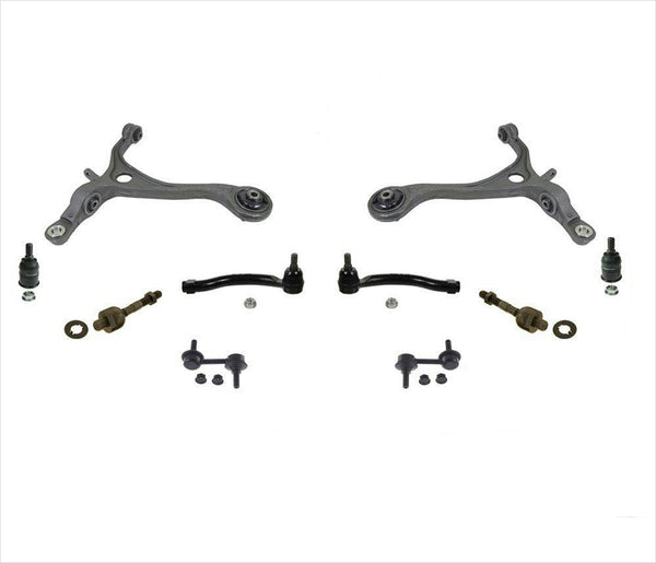 Fits 07-08 Acura TL Lower Control Arms Tie Rods Links Suspension Chassis Parts