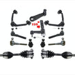 Control Arms Ball Joints CV Shafts For 97-02 4 Wheel Drive Expedition