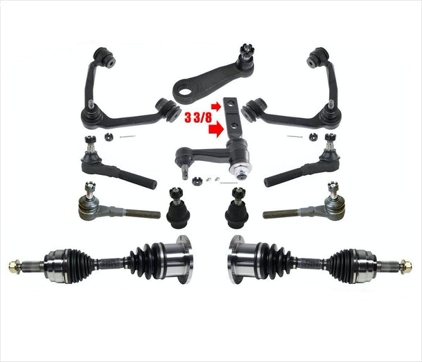 Control Arms Ball Joints CV Shafts For 97-02 4 Wheel Drive Expedition