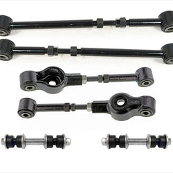 Enlaces estabilizadores traseros (4) Enlaces laterales Brazo de control trasero para 95-00 4Dr Stratus 6pc Kit