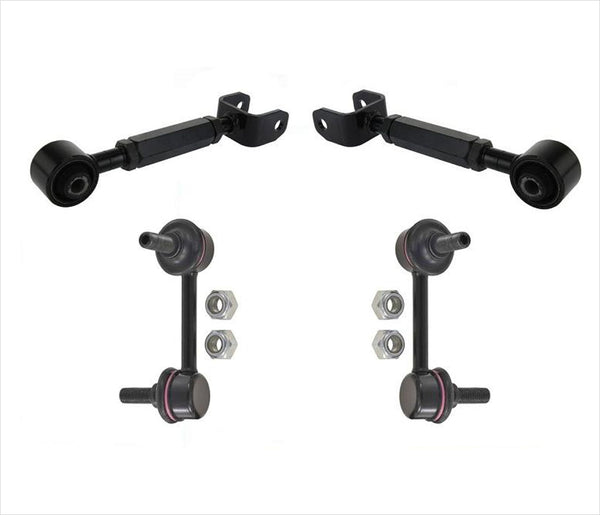 Rear Left & Right Upper Adjustable Control Arms & Links For Honda CR-V 07-16
