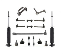 17 Uds. Varillas de amarre, rótulas, eslabones, brazos inactivos para Chevy Astro y GMC Safari 91-05